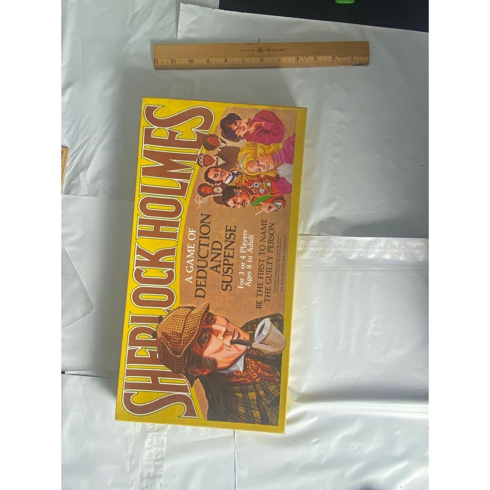 Sherlock Holmes A‎ Game of Deduction and Suspense Board Game Ages